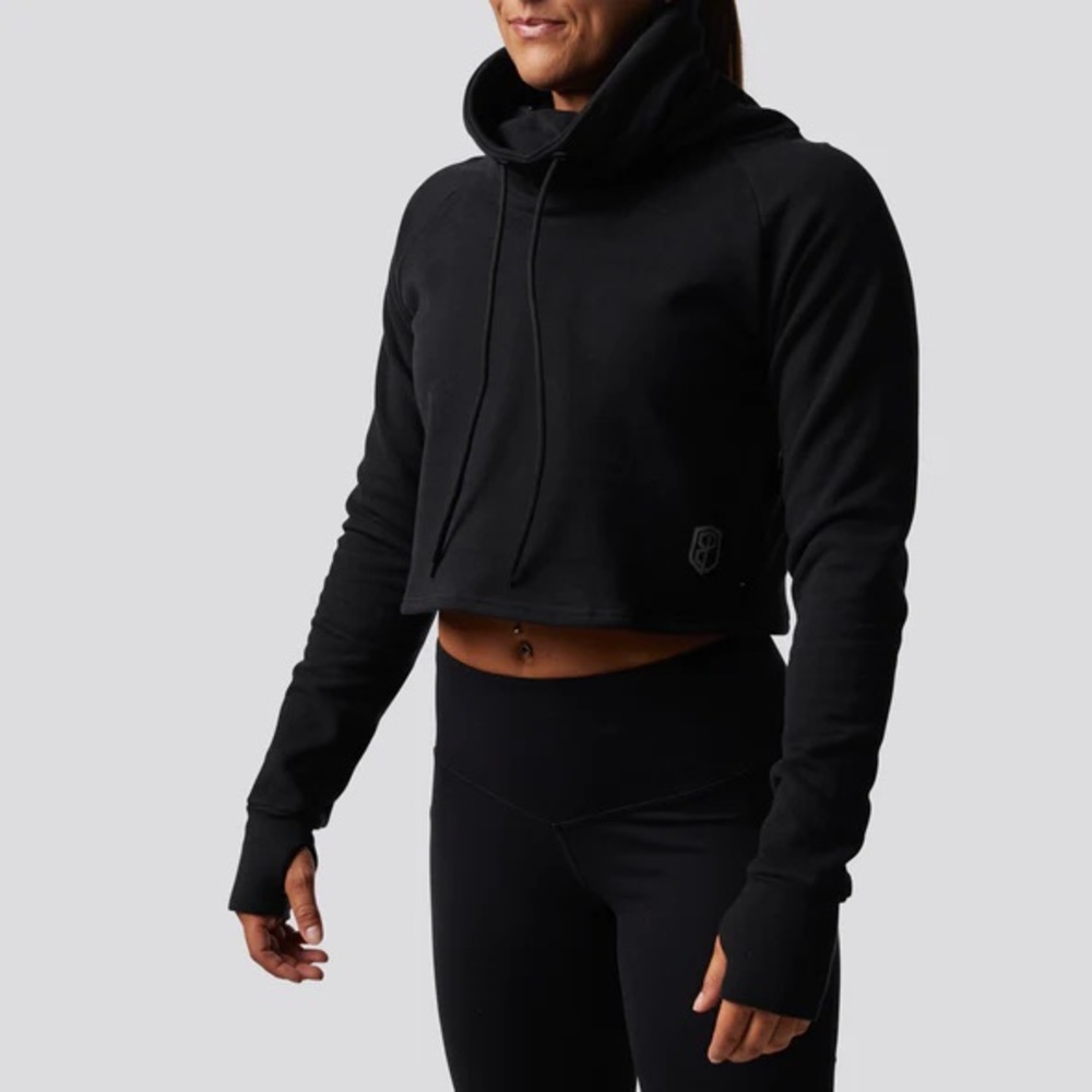 Born Primitive Crop Cowl Hoodie - size  small